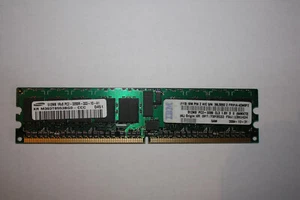 M393T6553BG0-CCC Samsung 512MB PC2-3200 DDR2-400 ECC Registered CL3 240-Pin DIMM - Photo 1/1