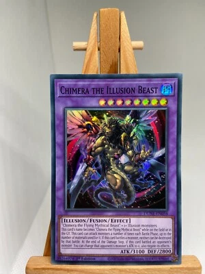 Chimera The Illusion Beast - Super Rare 1st Edition DUNE-EN034 - NM - YuGiOh - Image 1 of 2