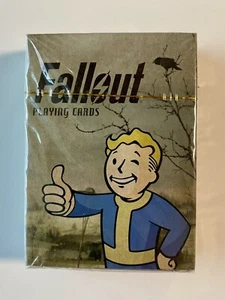 FALLOUT-PLAYING CARDS Vault-Tec Industries-Highly Collectible (2018 Bethesda) - Picture 1 of 11
