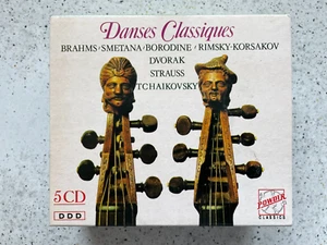 DANSES CLASSIQUES Brahms, Smetana, Borodine .. COFFRET 5 CD INTROUVABLE - Imagen 1 de 1