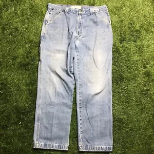 Vintage Red Camel Men's Jeans 34x30 Blue Denim Pockets Classic Fit - Picture 1 of 4