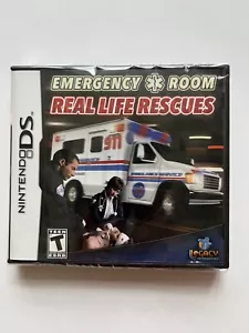 Emergency Room: Real Life Rescues (Nintendo DS, 2009) New Factory Sealed OOP - Picture 1 of 5