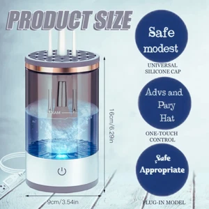 Tragbare USB Make-Up Pinsel Reiniger Maschine UV Licht Sterilisation Neu - Bild 1 von 4