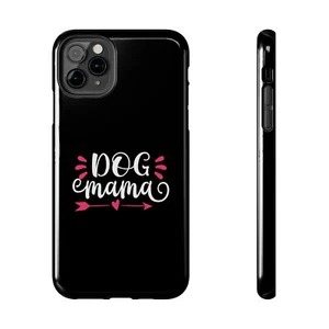 Dog Mama Tough Phone Case, Gifts for Dog Owners, Cute Pet Lover Case - Picture 1 of 21