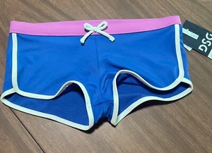Pantalones Cortos de Natación DSG Niñas Azul Energizado L (10-12) Protección UV - Imagen 1 de 7