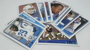 Indianapolis COLTS NFL Topps 1988 LOT featuring Eric Dickerson Football Card's - Picture 1 of 9