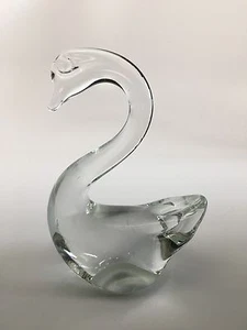 Elegante estatuilla/pisapapeles ART GLASS de vidrio soplado transparente - Imagen 1 de 6
