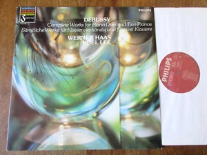 Debussy - Works for Piano Duet etc / Haas / Lee / Philips 412 375-1 Ed2 1984 EX+ - Picture 1 of 3
