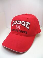 Dodge Motorsports Red Cap / Hat Adjustable Carolina Motorsports