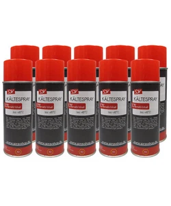 KÄLTESPRAY 10x 400ml +10% Freeze Ice Eisspray Vereisungsspray Kühlspray - 45 °C - Bild 1 von 2
