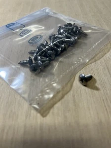 VITE ACCIAIO INOX 3,3X9 TESTA CILINDRICA BOMBATA PER PLASTICA LEGNO PH2 30PZ - Foto 1 di 1