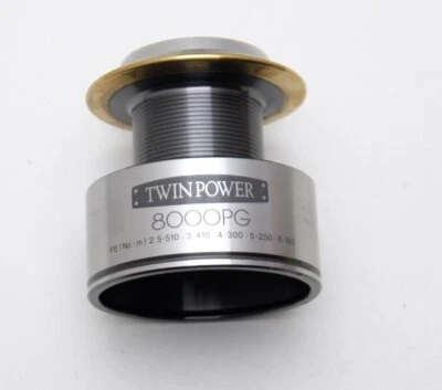 Carrete genuino Shimano Twinpower 02 8000PG Foto 1 de 4