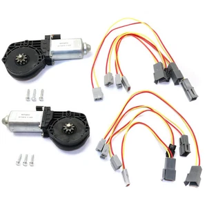 Front Window Motor Set of 2 1992-96 Ford F-250 F-150 F-350 - Picture 1 of 12