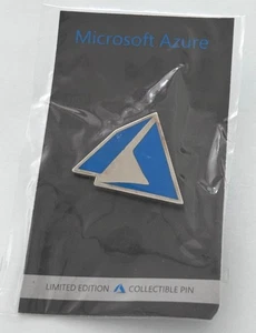 Microsoft Azure Limited Edition Computer Employee Lapel Pin Rare - Picture 1 of 3