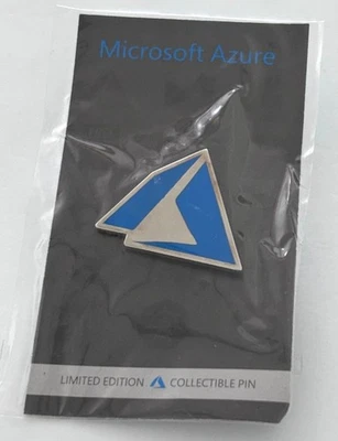 Microsoft Azure Limited Edition Computer Employee Lapel Pin Rare - Image 1 of 3