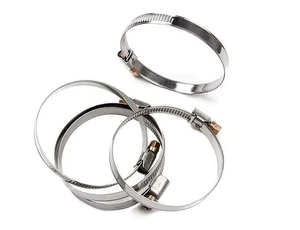 Fascetta stringitubo 60-80 mm in acciaio inox W2 con larghezza fascia 9 mm - Foto 1 di 3