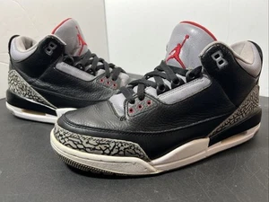 Nike Air Jordan 3 Retro "Black Cement" 2011 Men’s Size 10 136064-010 - Picture 1 of 9