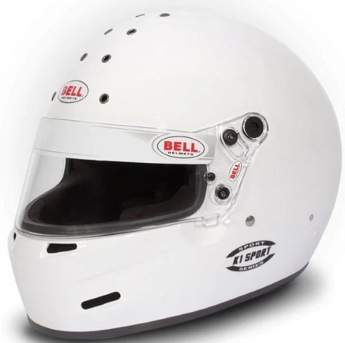 CASCO BLANCO DEPORTIVO BEL1420A45 K1; Aprobado Snell2020/FIA8859, Talla L (60) Foto 1 de 1
