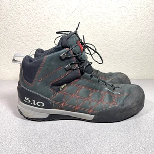 5.10 Five Ten Hiking Boots Mens 10.5 Guide Tennie Mid GTX Shoe Dark Trail - Picture 1 of 12