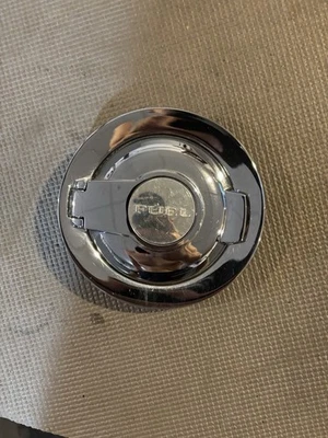 2011-2023 Dodge Challenger SRT R/T Chrome FUEL Fill Gas Cap Door Trim 68086353 - Image 1 of 3