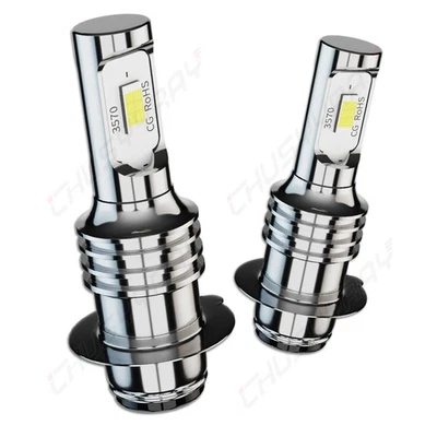 For Yamaha Raptor 125 250 660R 700R YFM660R | LED Front Headlights Hi/Low Lamps - Image 1 of 4