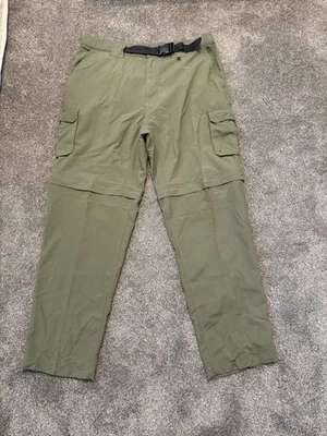 Boy Scouts of America Uniform Switchback Pants Men XXL Cargo Convertible Green - Image 1 of 4