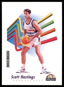 1991-92 SkyBox #625 Scott Hastings Denver Nuggets - Picture 1 of 2