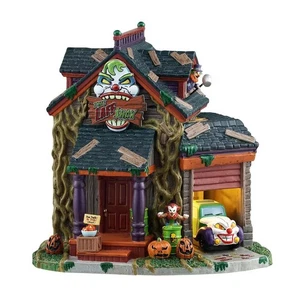 Lemax Spooky Town Halloween Village The Laff Shak Sinister Clowns 55305 - Picture 1 of 3