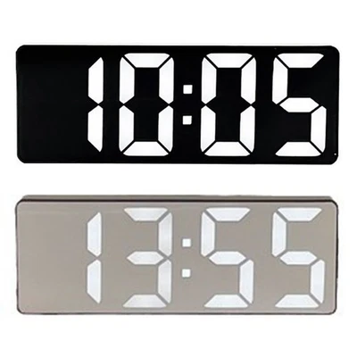 Elegante LED Digitaluhr mit 3 Helligkeitsstufen augenfreundliche Beleuchtung - Bild 1 von 4
