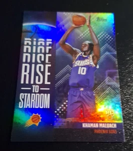 2025-26 TOPPS BASKETBALL RISE TO STARDOM RAINBOW SP #RTS-10 KHAMAN MALUACH RC - Picture 1 of 2