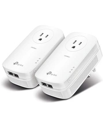 TP-Link AV2000 Powerline Ethernet Adapter TL-PA9020P KIT - Image 1 of 4