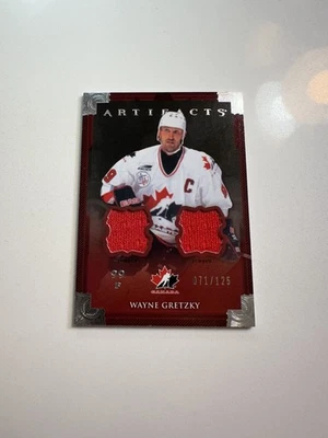 2013 UPPER DECK ARTIFACTS #149 WAYNE GRETZKY JERSEY / SILVER /125 - Image 1 of 2