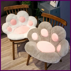 Peluche zampa di gatto Kawaii 70*60 cm simpatico morbido imbottito pavimento cuscino sedia divano - Foto 1 di 27