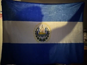 El Salvador Flag Blanket,Cozy Bed Blanket Thermal Flannel Throw Blanket No Sh... - Picture 1 of 3