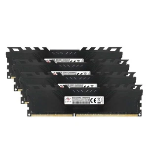 32GB 16GB 8GB DDR3 OC 2400MHz PC3-19200U 240Pin Desktop Overclocking Memory RAM - Picture 1 of 14