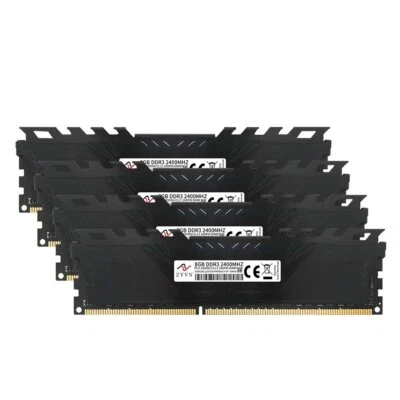 32GB 16GB 8GB DDR3 OC 2400MHz PC3-19200U 240Pin Desktop Overclocking Memory RAM - Image 1 of 4