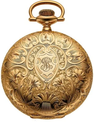 Reloj Bolsillo A099 Elgin Mint 90,8 Gramos Oro 14k Tamaño 16 Estuche Hunter, circa 1910 Foto 1 de 4