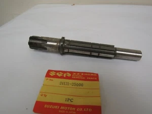 1970-77 SUZUKI TS90 TS100 TS 90 100 DRIVESHAFT NOS OEM P/N 24131-25000 - Picture 1 of 2