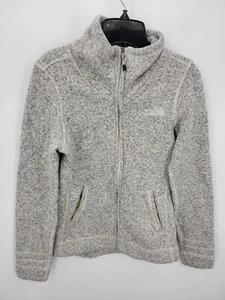 The North Face Jacket Womens XS Gray Zip Up Pockets Outerwear Mock Neck - Picture 1 of 9