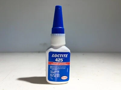 New Loctite 425 135461 Threadlocker 20g. /.7oz. Bottle - Exp. 8/22