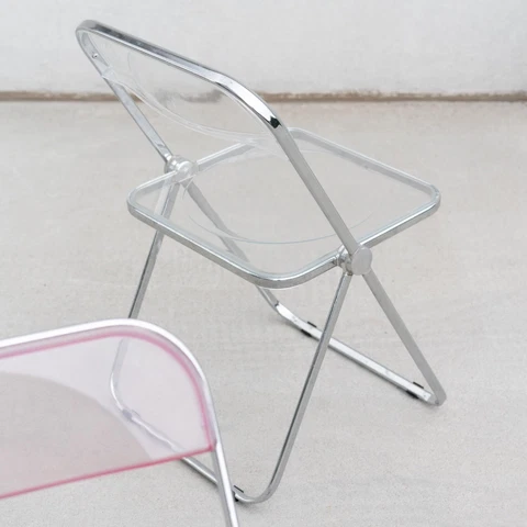 Vintage Giancarlo Piretti Plia Folding Chair Anonima Castelli MCM Modern 70s Cover