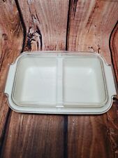 Vtg Rubbermaid Microwave Cookware 2 Quart Rectangular Dish #0103 With Lid #5020