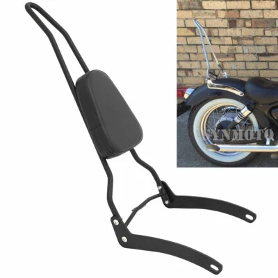 Almohadilla de respaldo trasera Sissy Bar para Yamaha V Star 250 Virago XV 125 XV250 1989-2023 Foto 1 de 4