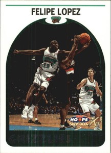 1999-00 Hoops Decade Hoopla Grizzlies Basketball Card #174 Felipe Lopez