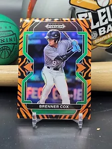 BRENNER COX 2022 PANINI PRIZM DRAFT PICKS Tiger Stripe Prizm /99 #PDP111 (MO) - Picture 1 of 2