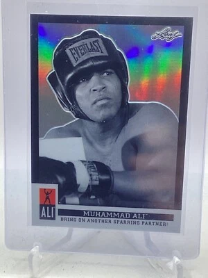 2016 Leaf Muhammad Ali Immortal Collection Black #10 Muhammad Ali /7 - Image 1 of 2