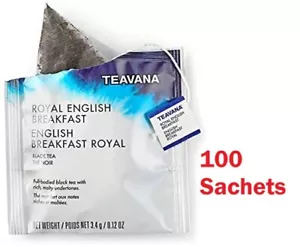 Starbucks Teavana Royal English Breakfast Tea Sachet 100 Sachets Fresh Exp 2027 - Picture 1 of 1