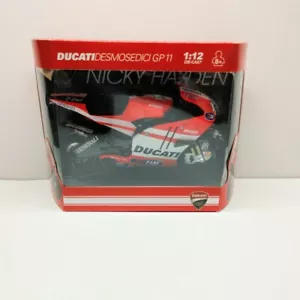 Nicky Hayden signed NEW-RAY TOYS Ducati Desmosedici 11 MotoGP 1/24 Diecast - Picture 1 of 9