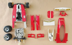 Tamiya 1/12 Ferrari 312T F1 Modellbausatz Niki Lauda 1975, teilmontiert - Bild 1 von 21