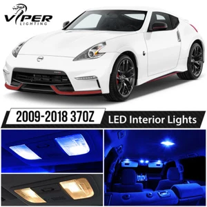 Kit de paquete de luces interiores LED azules para Nissan 370Z 2009-2018 - Imagen 1 de 7